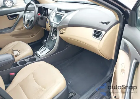 2012 Hyundai Elantra Limited (Ulsan Plant) from USA, damaged, VIN KMHDH4AE5CU268773